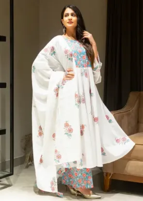 Picture of Casual Wear Cotton Salwar Suit