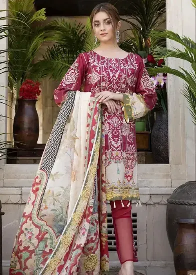 Picture of Embroidered Pakistani Salwar Suit